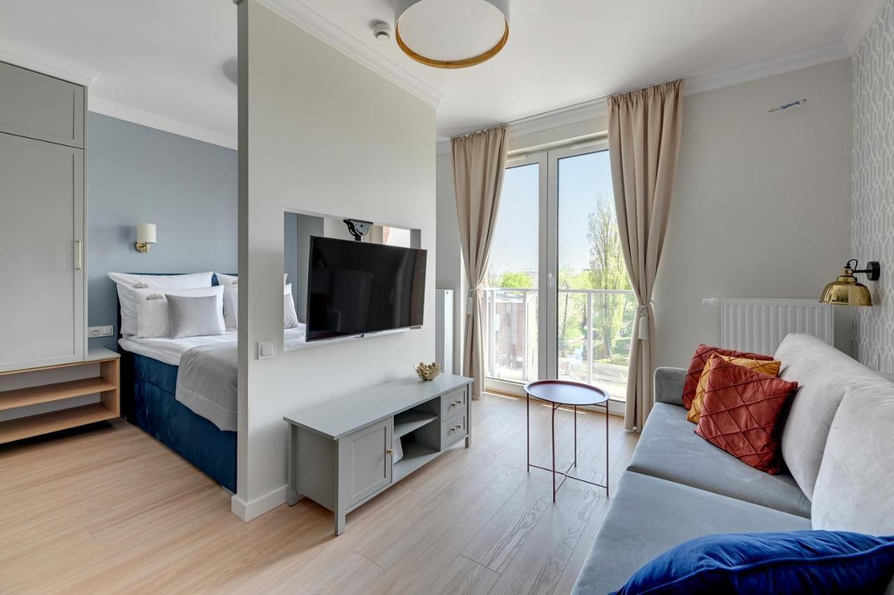 Aura 40 City Center & Free Parking By Downtown Apartments Gdansk Exterior photo